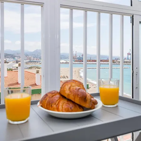 Impresionante Vista Al Mar - Elegante Málaga